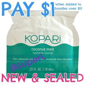$1 NEW Kopari Beauty Coconut Melt Oil Hydration Moisturizer Skincare Hair Body